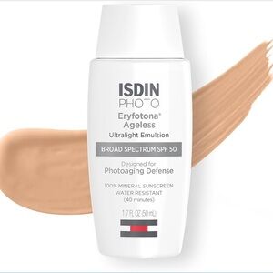 NIB ISDIN Eryfotona Ageless Tinted Mineral Sunscreen SPF 50+